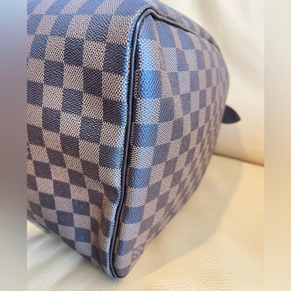 Louis Vuitton Damier Ebene Keepall Bandouliere 50 Travel Bag - Picture 6 of 11